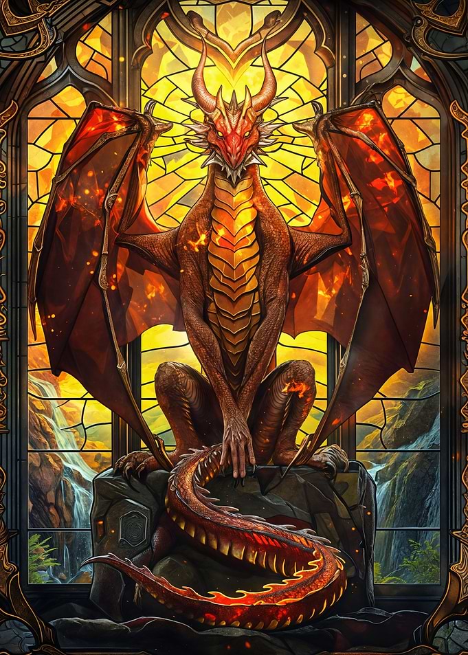Crimson Blaze Dragon