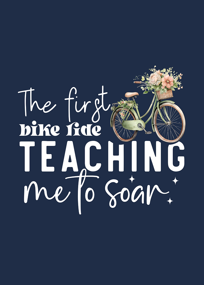 The first bike ride