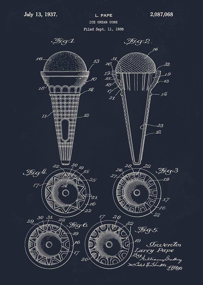 Ice Cream Cone 1937