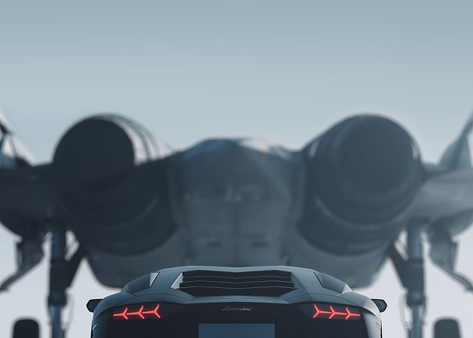 Stealth Aventador