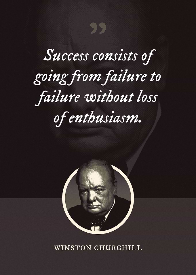Success consists of going