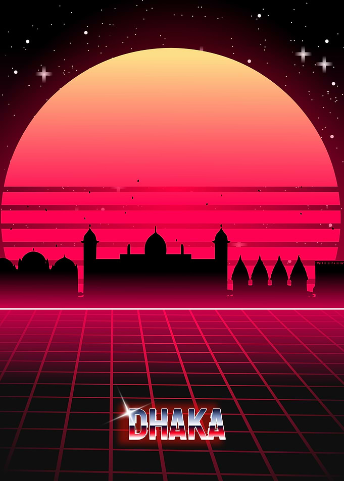 Dhaka skyline