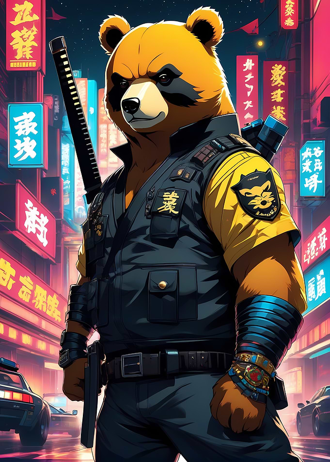 Gangster Bear