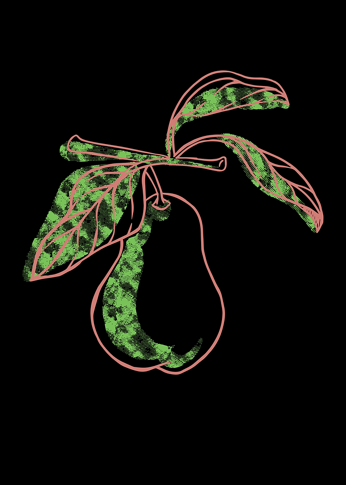 Art Pears Vegan Fruit