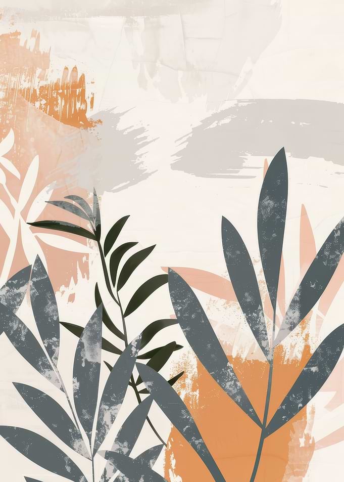 Abstract floral botanic