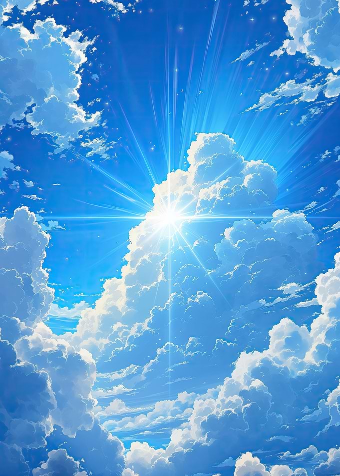 Heavenly Light Cloudscape