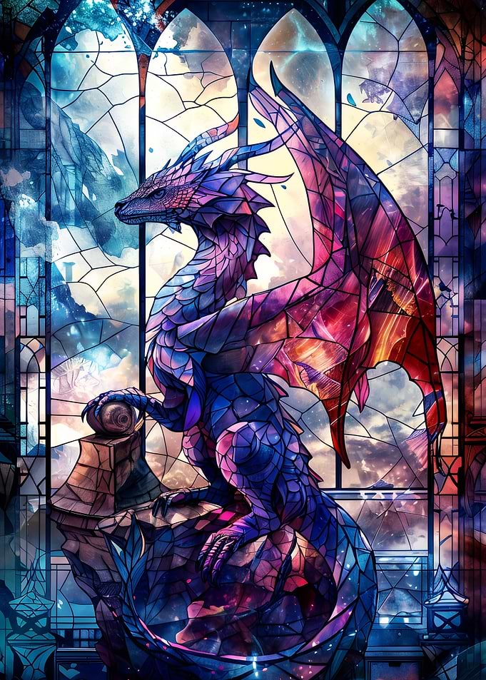 Tranquil Azure Dragon