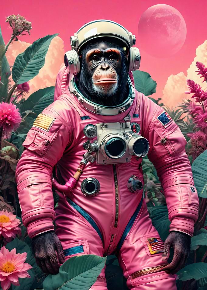 Ape Astraunaut