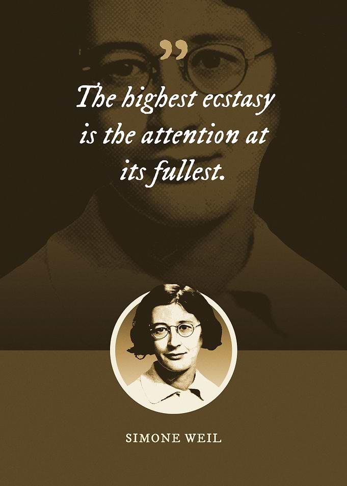 The highest ecstasy is the