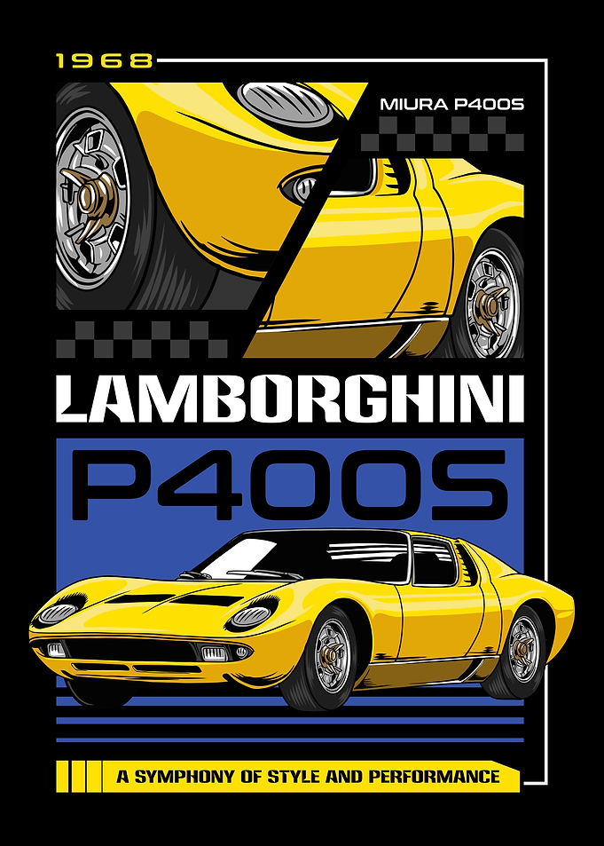 Iconic Miura Sport Car