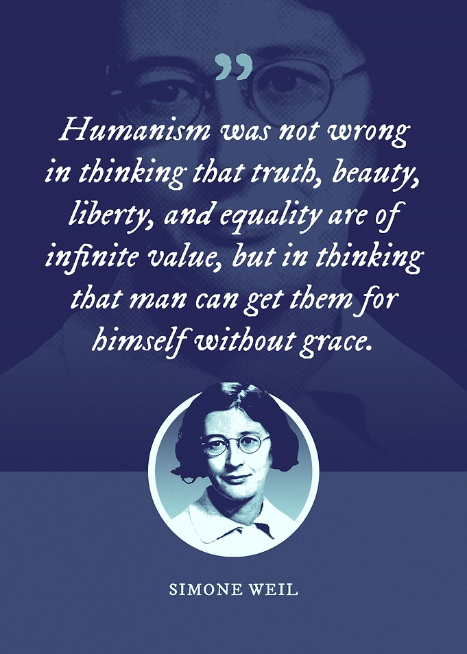 Humanism was not wrong in