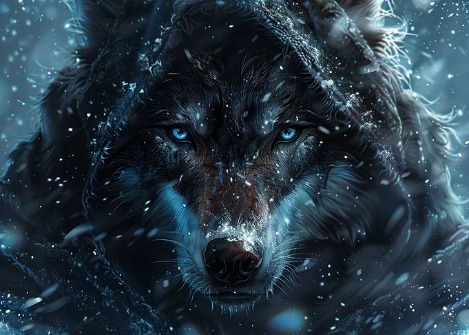 mysterious wolf
