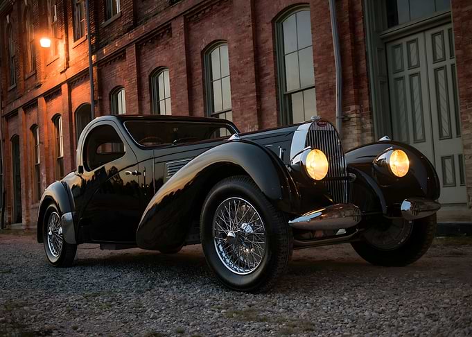 Bugatti vintage car