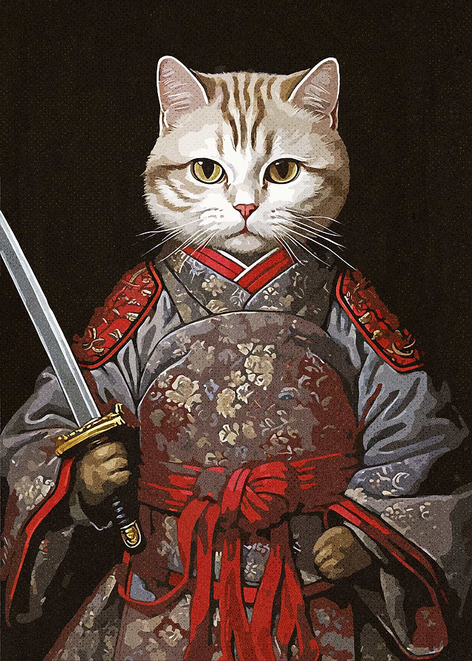 Cat Samurai