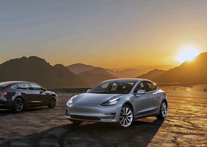 Tesla luxury car