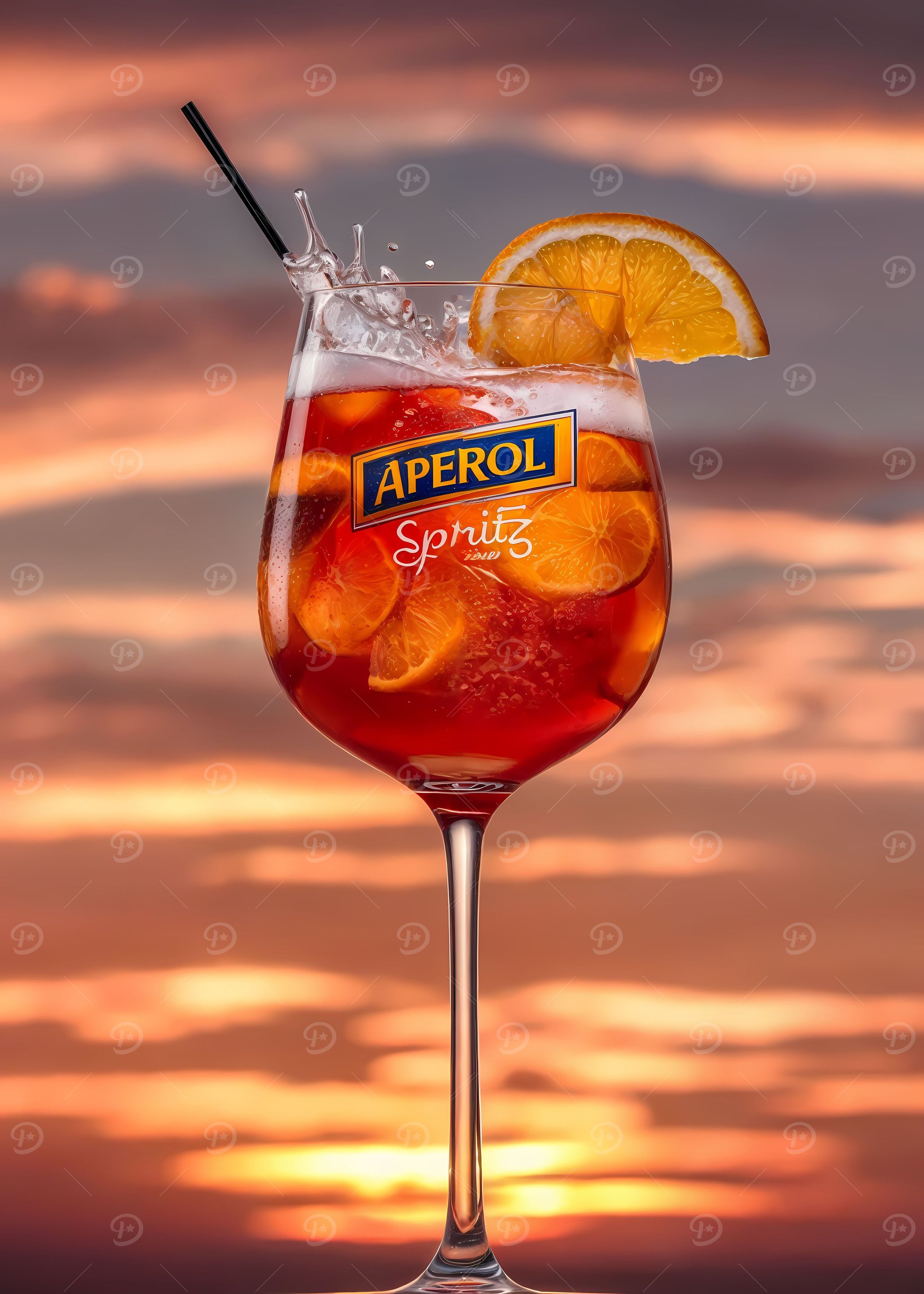 aesthetic aperol spritz