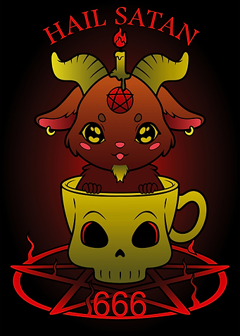 Hail Satan kawaii