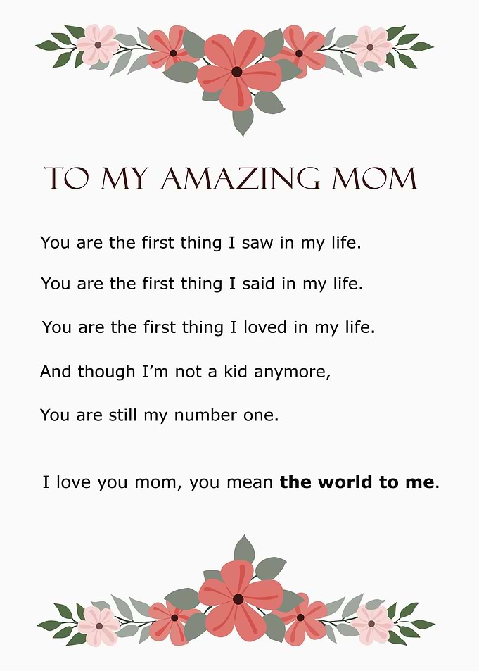 Amazing mom gift Mum Son