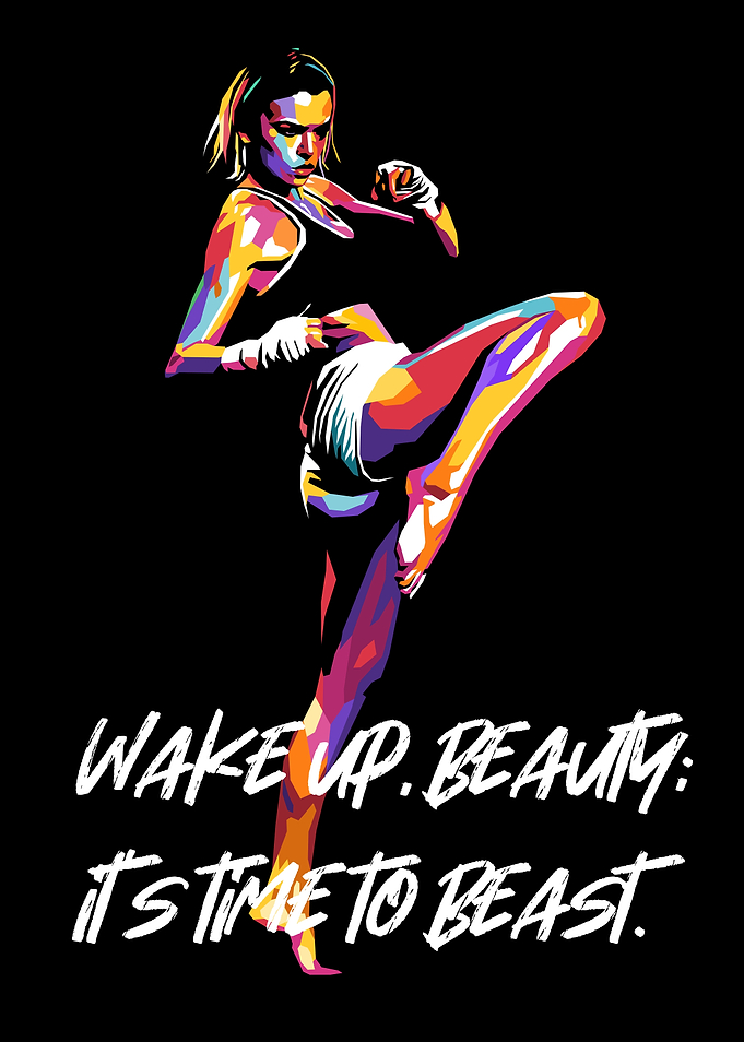 Motivational Gym Pop Art