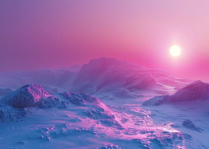 Vaporwave Sunset