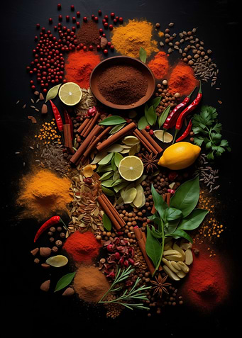 Spices Food and Kitchen