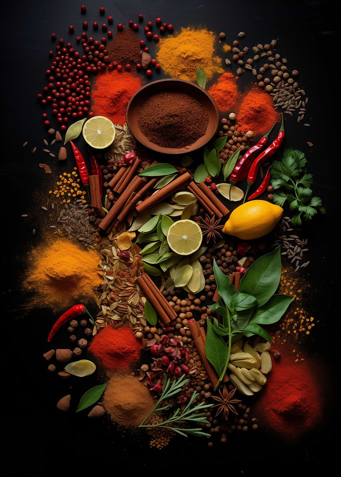 Spices Food and Kitchen