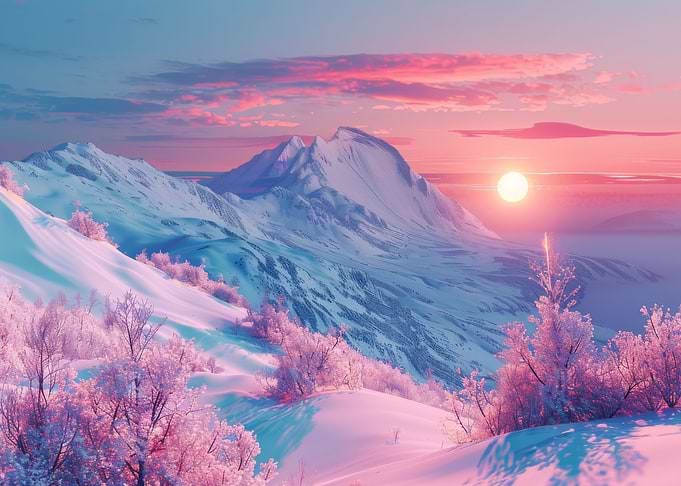 Vaporwave Sunset