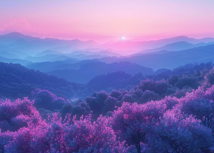 Vaporwave Sunset