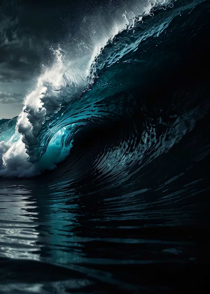 Beauty of Ocean Waves