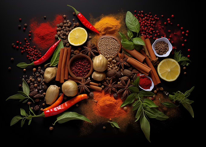 Spices Food and Kitchen