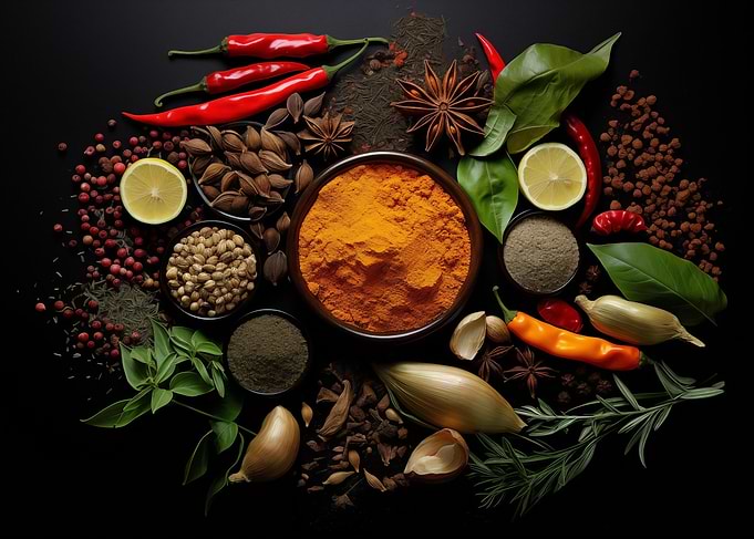 Spices Food and Kitchen