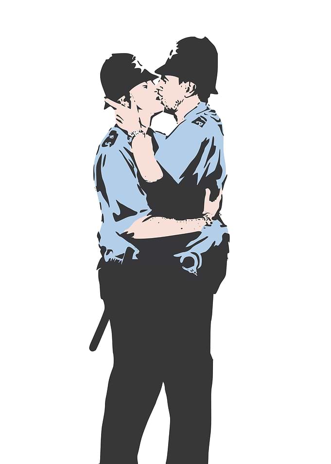 Kissing Coppers