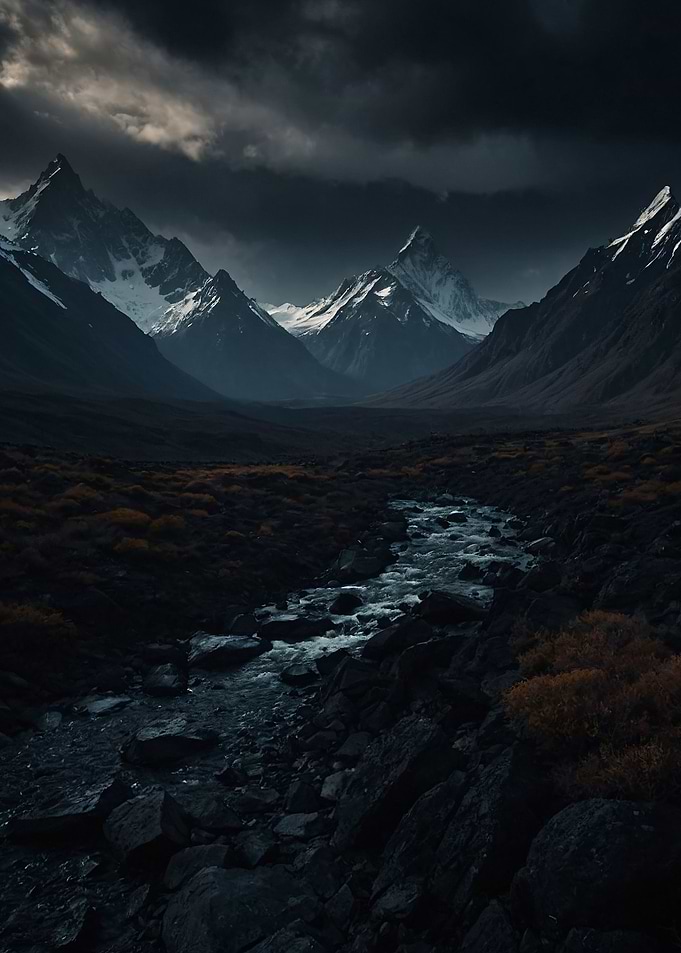 Mystique Moody Mountains