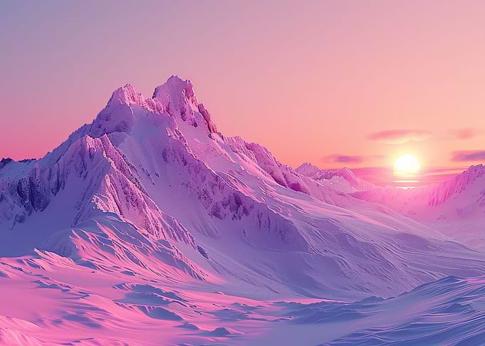 Vaporwave Sunset