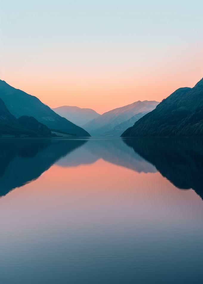 Mountain Lake Reflections