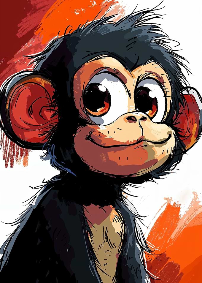 Pensive Monkey
