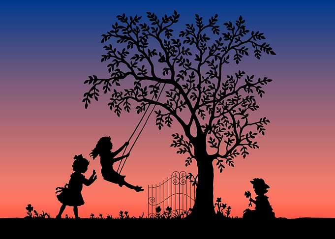 children playing