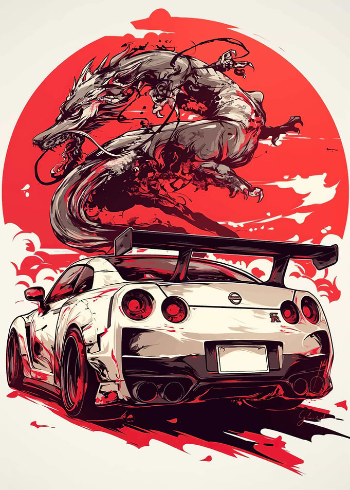 car dragon japan