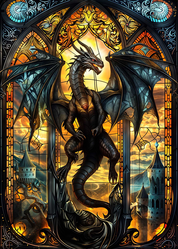 Cathedral window Scene