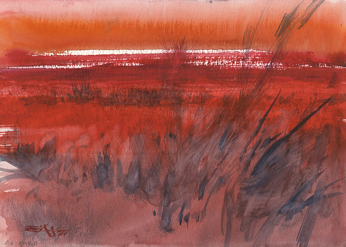 Pastoral landscape N653