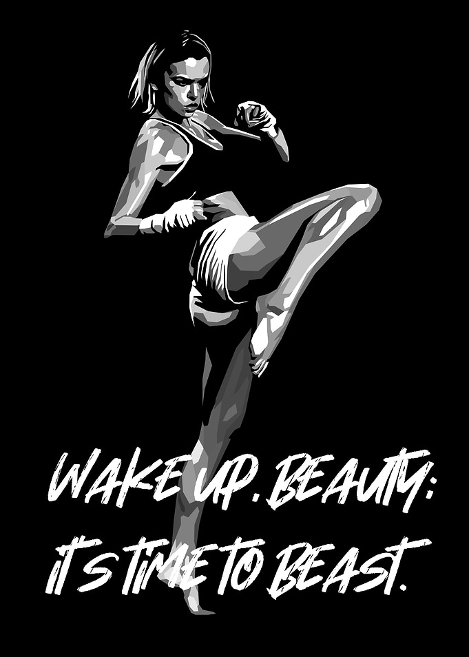 Motivational Gym Pop Art