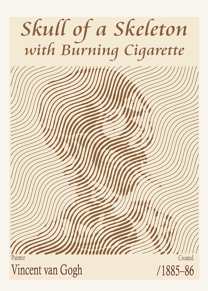 Skeleton with Burning