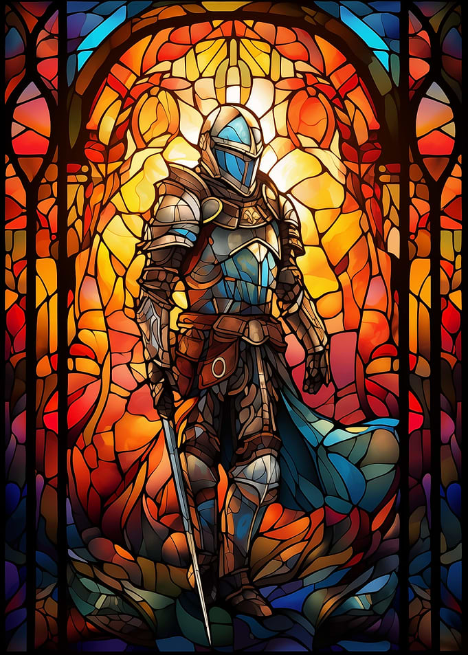 Paladin Knight Glass
