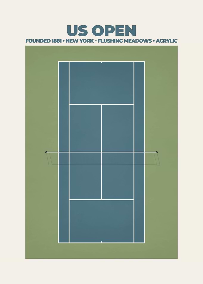 US Open Tennis Court