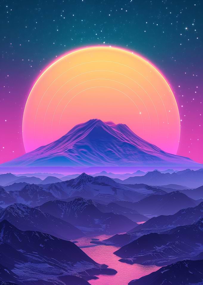Aesthetic Mountain