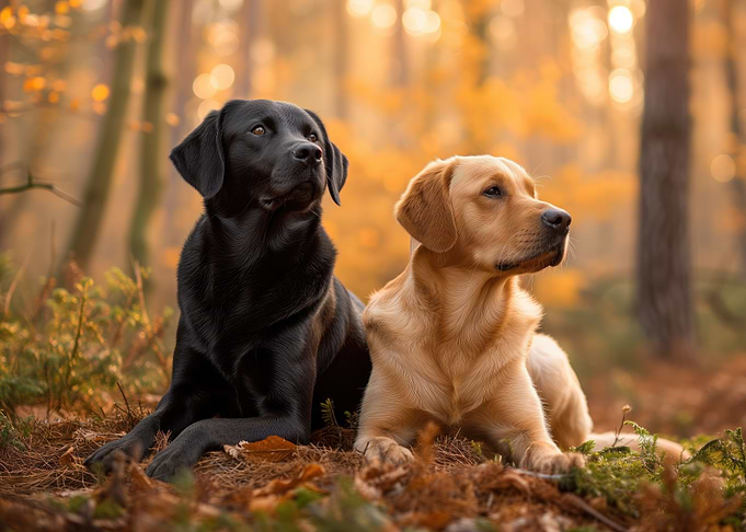 Labrador Forest Dogs
