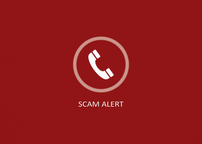 Incoming call sharp red sc
