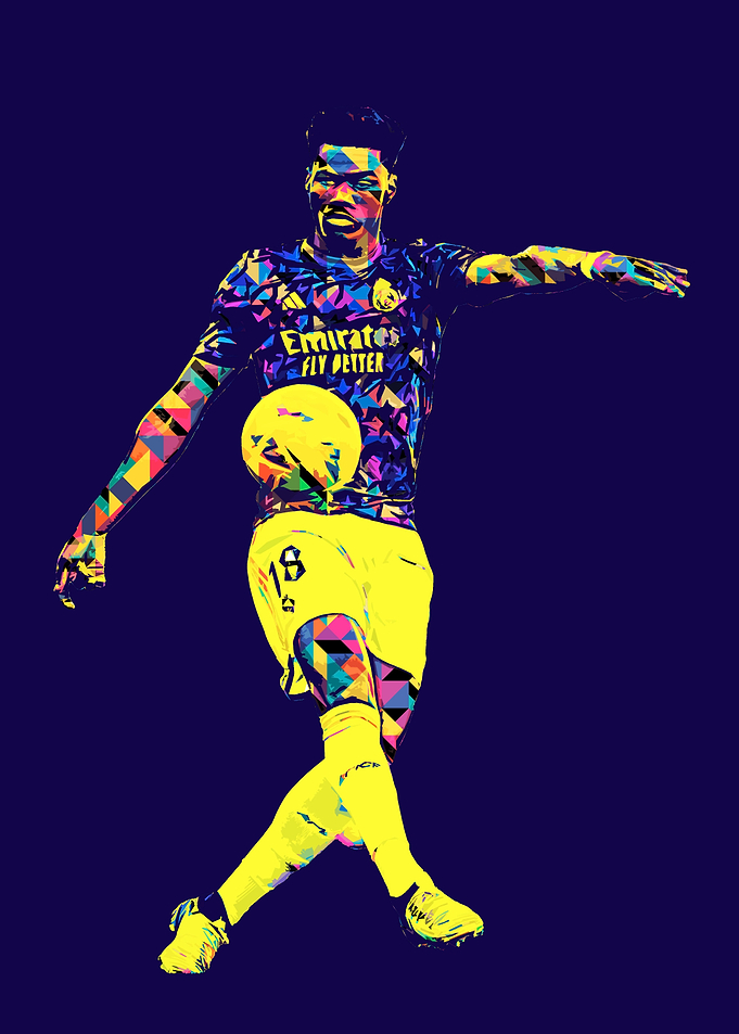 Aurlien Tchouamni PopArt