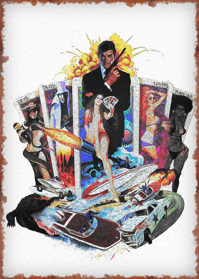 james bond vintage poster
