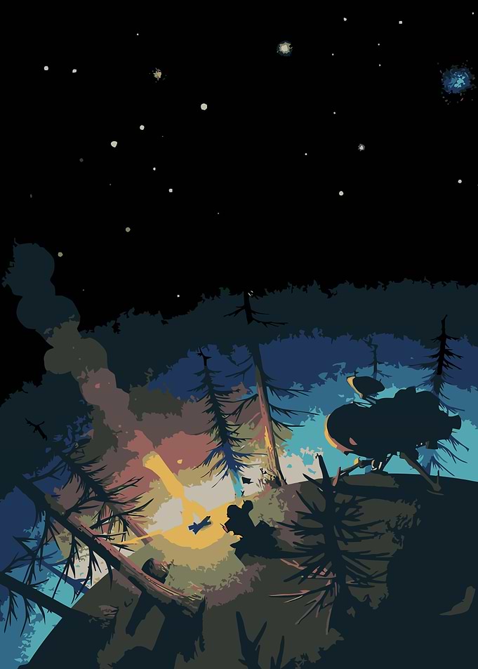 outer wilds wallpaper